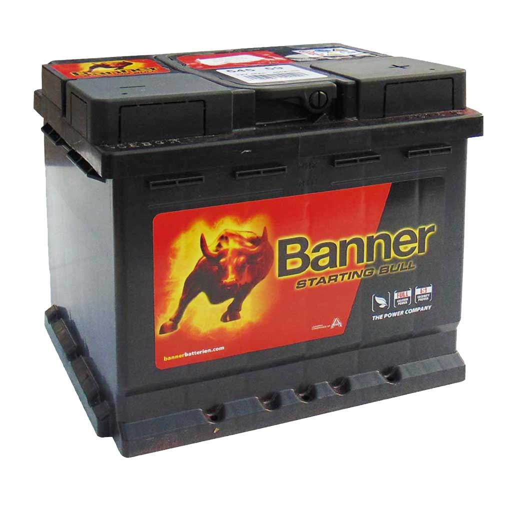 Banner Starting Bull 54559 akkumulátor, 12V 45Ah 400A J+ EU, magas